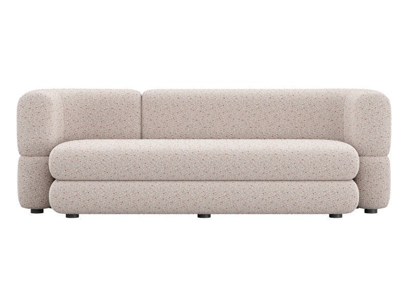 Диван прямой Брера Bucle Cream