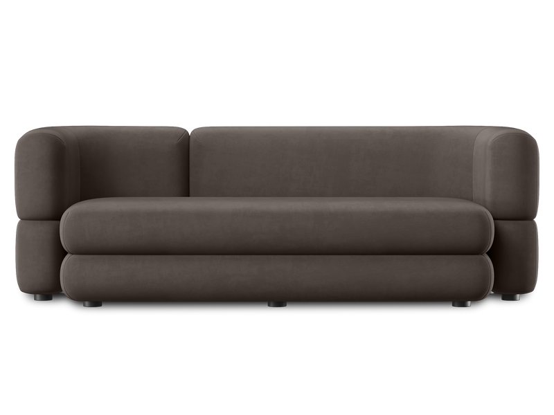 Диван прямой Брера Velour Stone