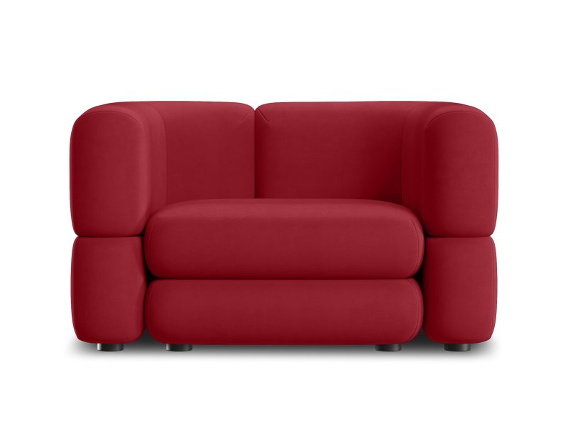 Кресло Брера Velour Cherry