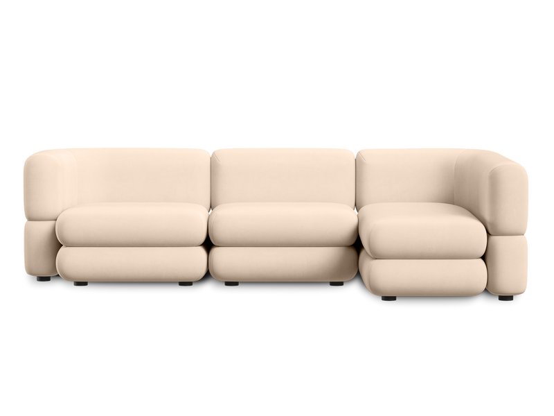 Диван модульный Брера-7 Velour Beige